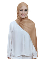 Shimmer Crepe Hijab Head Scarf Shawl Wrap