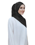 Shimmer Crepe Hijab Head Scarf Shawl Wrap